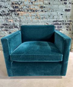  Knoll Pair Knoll Charles Pfister Mohair Lounge Chairs 1980 - 3243071