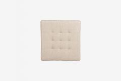  Knoll Pair of Florence Knoll Fabric and Steel Ottomans 1965 - 4349510