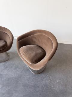  Knoll Pair of Warren Platner Lounge Chairs for Knoll International 1980s - 4283515