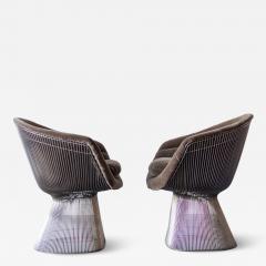  Knoll Pair of Warren Platner Lounge Chairs for Knoll International 1980s - 4288173