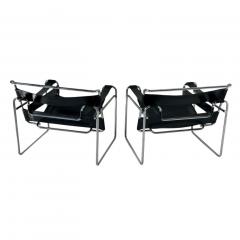  Knoll Pair of Wassily Chairs by Marcel Breuer for Knoll Model B3 1970 - 4381780