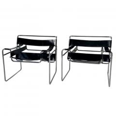  Knoll Pair of Wassily Chairs by Marcel Breuer for Knoll Model B3 1970 - 4381781