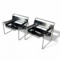  Knoll Pair of Wassily Chairs by Marcel Breuer for Knoll Model B3 1970 - 4381782