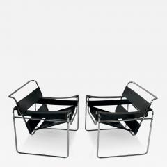  Knoll Pair of Wassily Chairs by Marcel Breuer for Knoll Model B3 1970 - 4383538