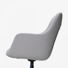  Knoll Pearson Executive Chair in Platinum Performance Boucl by Max Pearson for Knoll - 2702962