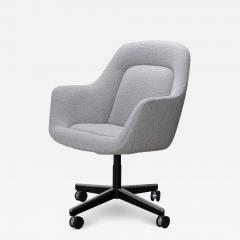  Knoll Pearson Executive Chair in Platinum Performance Boucl by Max Pearson for Knoll - 2709976