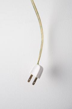  Knoll Peter Hamburger Wall Mount Crylicord Sconce from the Vice President of Knoll NOS - 3365476