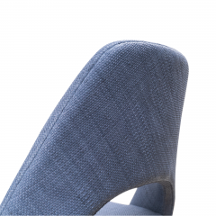  Knoll Saarinen Executive Armless Chair in Woven Leather by Eero Saarinen for Knoll - 1838766