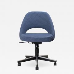  Knoll Saarinen Executive Armless Chair in Woven Leather by Eero Saarinen for Knoll - 1839671