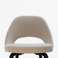  Knoll Saarinen Executive Armless Chairs in Mohair Walnut by Eero Saarinen for Knoll - 1796840