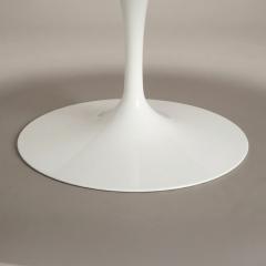  Knoll Saarinen Round Pedestal Tulip Coffee Table in Arabescato Marble - 4570104