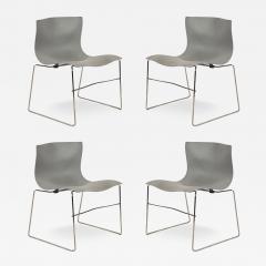  Knoll Set of 4 Impeccable Handkerchief Chairs by Lella Massimo Vignelli for Knoll - 4122352