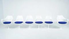  Knoll Tulip Chairs and Armchairs by Eero Saarinen Knoll Studio New Upholstery - 4513027