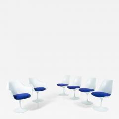  Knoll Tulip Chairs and Armchairs by Eero Saarinen Knoll Studio New Upholstery - 4513058