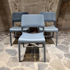  Knoll Vintage Knoll 3 Gray Stackable Patio Side Chairs Spark Don Chadwick - 3750783