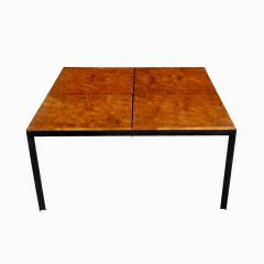  Knoll Vintage Midcentury Knoll Style Burled Top Coffee Table - 2702228