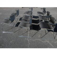  Knoll Vintage Set of Eight Handkerchief Armchairs by Vignelli for Knoll - 2626845