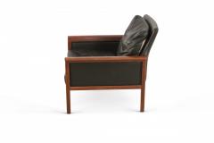  Knut Saeter Knut Saeter for Vatner MoblerNorwegian Leather and Rosewood Armchairs - 2792085