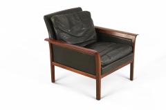  Knut Saeter Knut Saeter for Vatner MoblerNorwegian Leather and Rosewood Armchairs - 2792088