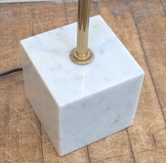  Koch Lowy Koch Lowy OMI Brass Marble Floor Lamp - 4105107