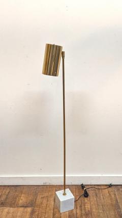  Koch Lowy Koch Lowy OMI Brass Marble Floor Lamp - 4105108