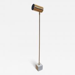  Koch Lowy Koch Lowy OMI Brass Marble Floor Lamp - 4105352