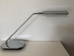  Koch Lowy Pair of Koch Lowy Chrome Swing Arm Adjustable Desk Lamps - 1605629