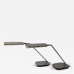  Koch Lowy Pair of Koch Lowy Chrome Swing Arm Adjustable Desk Lamps - 1605833