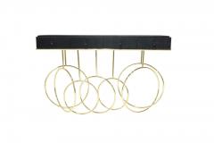  Koket Koket Burlesque Console in Brass and Leather - 4059770