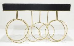  Koket Koket Burlesque Console in Brass and Leather - 4059779