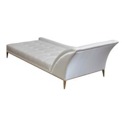  Koket Koket Satin Upholstered Envy Chaise Lounge - 4511279