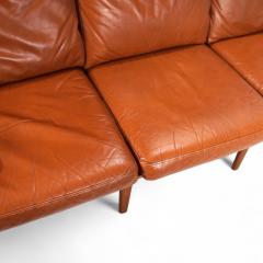  Komfort of Denmark Komfort three seater leather sofa by Arne Wahl Iversen 1960 - 4737857