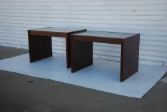  Komfort of Denmark Pair of Danish Modern Rosewood End Tables by Komfort - 2738039