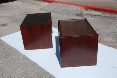  Komfort of Denmark Pair of Danish Modern Rosewood End Tables by Komfort - 2738040