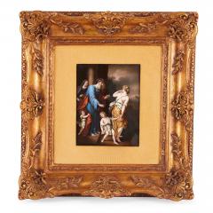  Konigliche Porzellan Manufaktur KPM 19th Century KPM porcelain plaque after Old Master painting - 4121680