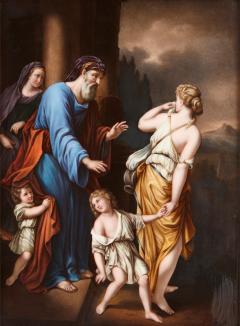  Konigliche Porzellan Manufaktur KPM 19th Century KPM porcelain plaque after Old Master painting - 4121960