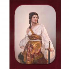  Konigliche Porzellan Manufaktur KPM Antique German KPM porcelain panel of Judith with the Head of Holofernes - 1256048