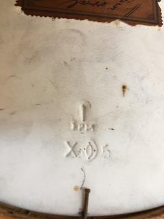  Konigliche Porzellan Manufaktur KPM Antique Painting of a Woman Porcelain KPM Plaque Gilt Frame - 4401497