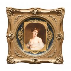  Konigliche Porzellan Manufaktur KPM Berlin Plaque by KPM Signed by Wagner - 4525536