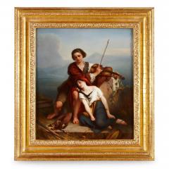  Konigliche Porzellan Manufaktur KPM Large KPM porcelain plaque after Louis Gallait - 2965555