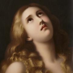  Konigliche Porzellan Manufaktur KPM Porcelain plaque painted with Mary Magdalene by KPM - 4094618