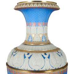  Konigliche Porzellan Manufaktur KPM Very large antique German hand painted porcelain vase by KPM - 4239148