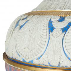  Konigliche Porzellan Manufaktur KPM Very large antique German hand painted porcelain vase by KPM - 4239149