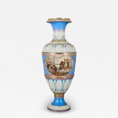  Konigliche Porzellan Manufaktur KPM Very large antique German hand painted porcelain vase by KPM - 4242087