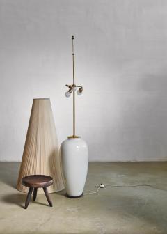  Konigliche Porzellan Manufaktur KPM White porcelain table or floor lamp by KPM Germany 1950s - 797997