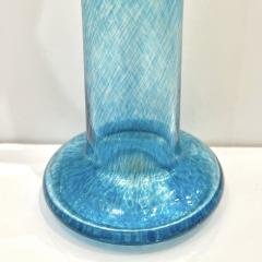  Kosta Boda AB 1970s Bertil Vallien Swedish Blue Green Yellow Art Glass Vase for Kosta Boda - 3188470