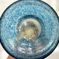  Kosta Boda AB 1970s Bertil Vallien Swedish Blue Green Yellow Art Glass Vase for Kosta Boda - 3188476