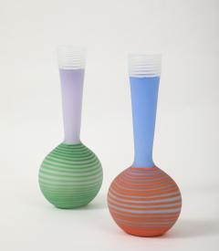  Kosta Boda AB Bertil Vallien Kosta Memphis Art Glass Vases - 4381376