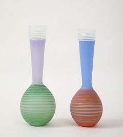  Kosta Boda AB Bertil Vallien Kosta Memphis Art Glass Vases - 4381378