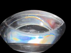  Kosta Boda AB KOSTA BODA MODERNIST CLEAR GLASS VASE - 4486941